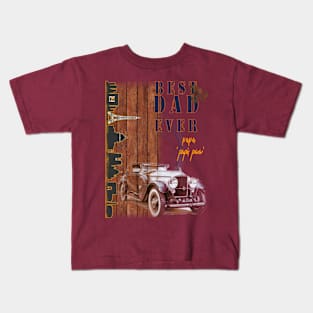 dad vintage design Kids T-Shirt